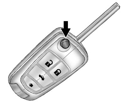 Chevrolet Equinox: Initial Drive Information Chevrolet Equinox: Initial Drive Information. Press this button to extend the key.