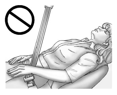 Chevrolet Equinox: Seats andRestraints Chevrolet Equinox: Seats andRestraints. Do not have a seatback reclined if the vehicle is moving.